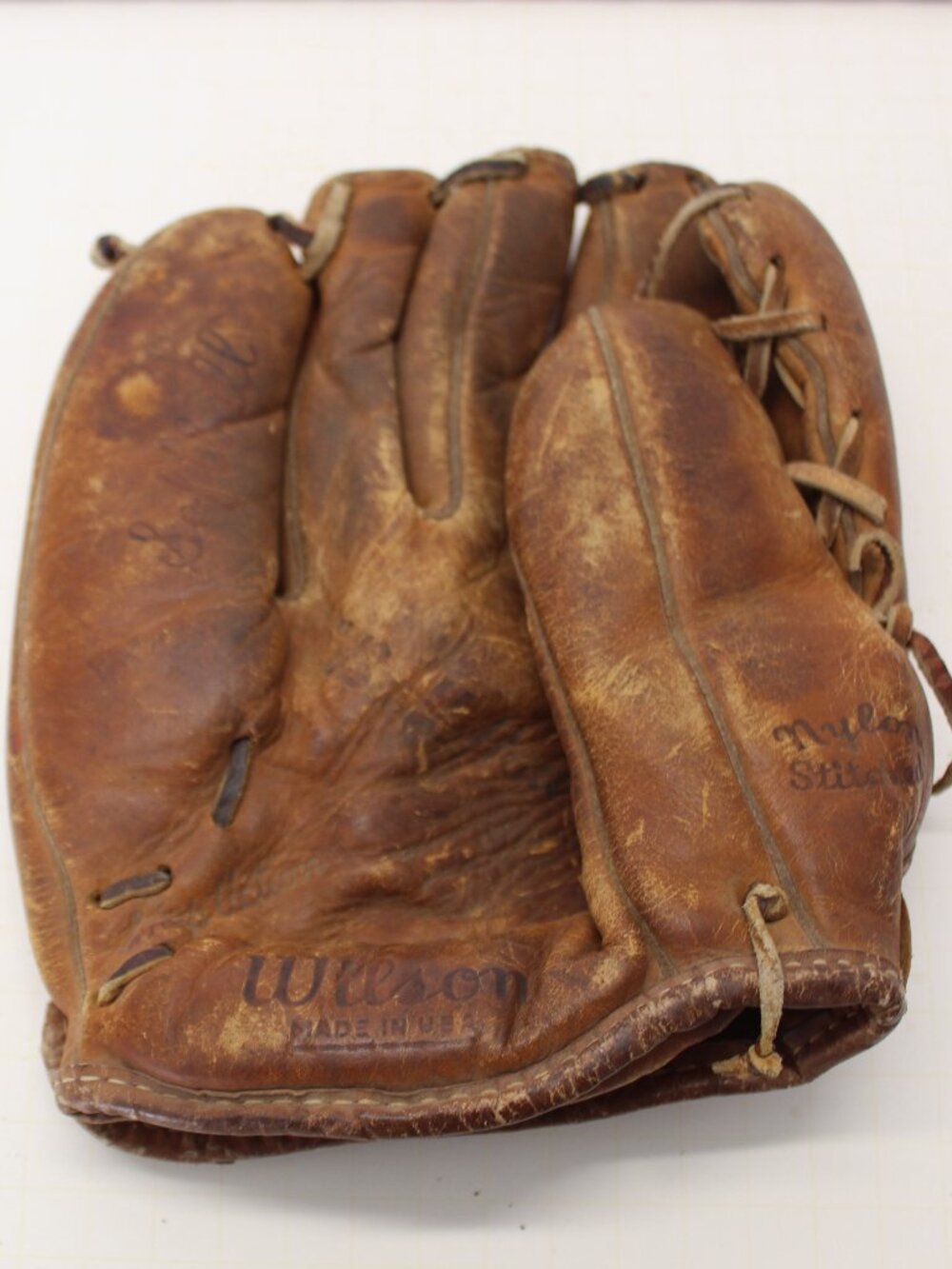 Vintage 1940's Wilson Left Handed Softball Glove
